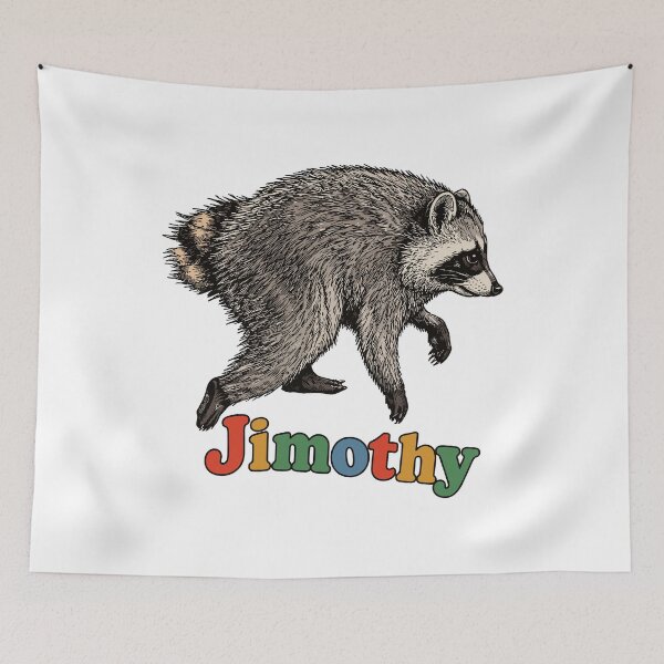 Item preview, Jimothy Viral Raccoon Meme Funny Y2k Graphic designed and sold by PartyFam.