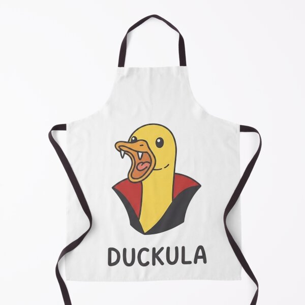 Aperçu de l'œuvre DUCKULA - Jeu de mots amusant sur le canard vampire créée et vendue par TinyJoy Studio.