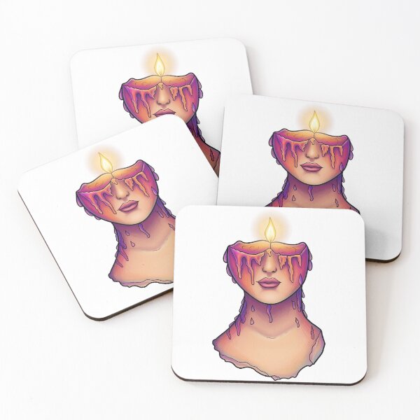 Item preview,  Melting Candle Face Lady designed and sold by Nemirgstd.