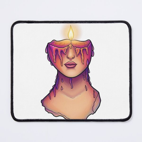 Item preview,  Melting Candle Face Lady designed and sold by Nemirgstd.