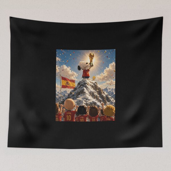 Item preview, Snoopy -Spain-2026-World-Cup designed and sold by Thudesign85.