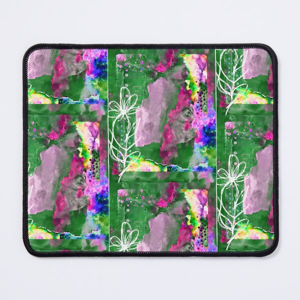 Item preview, colorful floral art design designed and sold by OmStudioz .