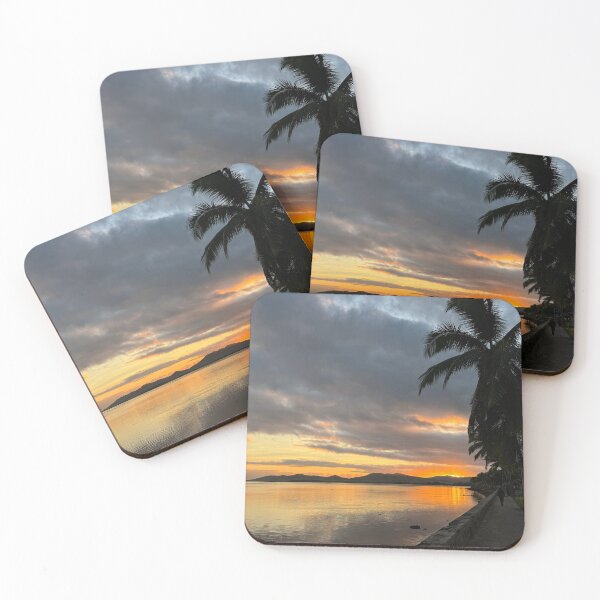 Item preview, Sunrise Through Coconut Palms designed and sold by Jasbindar Singh.