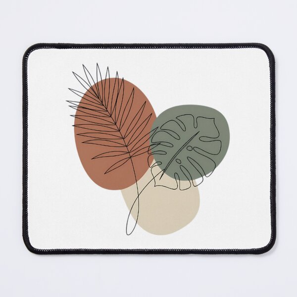 Item preview, Minimalist Botanical Leaves Abstract Art designed and sold by Thudesign85.