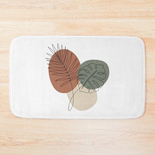 Item preview, Minimalist Botanical Leaves Abstract Art designed and sold by Thudesign85.