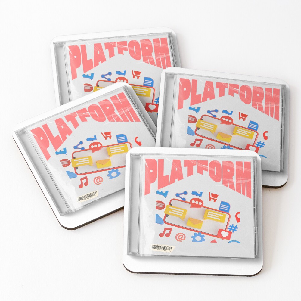 Item preview, Coasters (Set of 4) designed and sold by TurtoeClub.