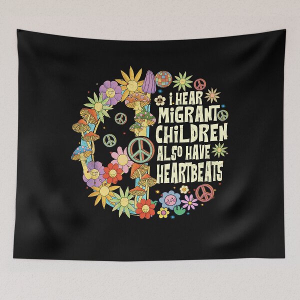 Item preview, I Hear Migrant Children Also Have Heartbeats designed and sold by watanabeee.