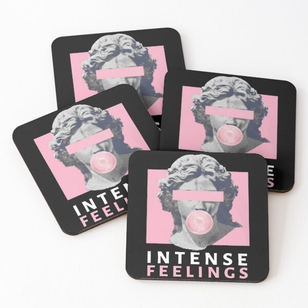 Item preview, Intense Feelings Funny Y2k Meme designed and sold by PartyFam.