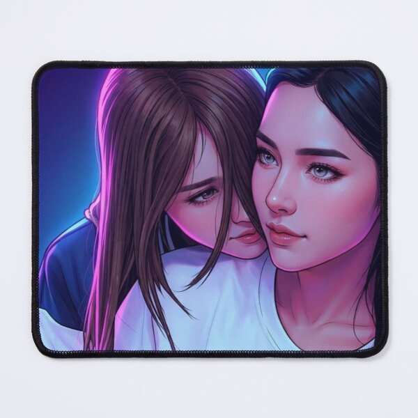 Item preview, Embrace AndaLookkaew Thai GL Tv Series Lgbtq+ Sapphic Home Decor Poster Print Art Comic Pride designed and sold by Mind Space.