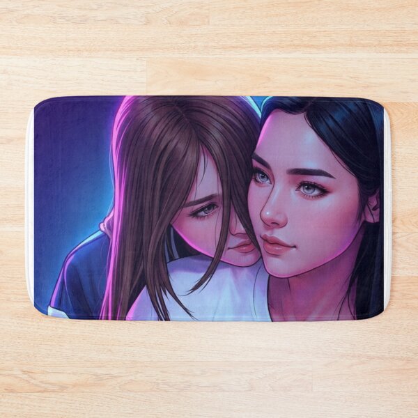 Item preview, Embrace AndaLookkaew Thai GL Tv Series Lgbtq+ Sapphic Home Decor Poster Print Art Comic Pride  designed and sold by Mind Space.