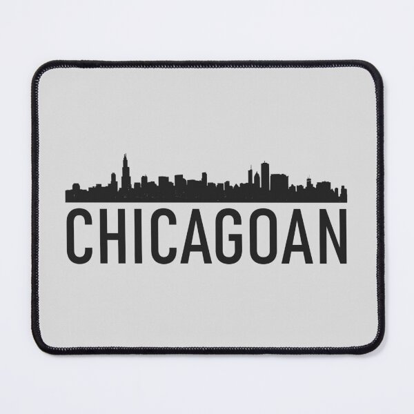 Item preview, Chicagoan with Chicago City Skyline Silhouette, Black designed and sold by WD-Artist.