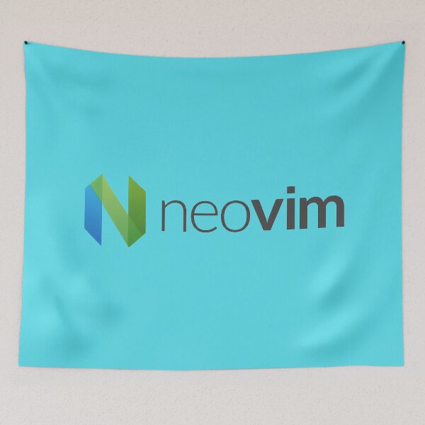 Item preview, Neovim Logo designed and sold by NoThoughtsCat.