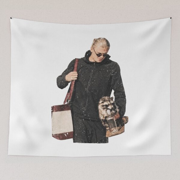 Item preview, Haaland Raccoon Meme Spirit Animal Norway Soccer designed and sold by watanabeee.
