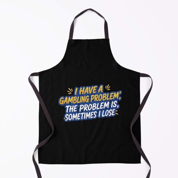 Item preview, I HAVE A GAMBLING PROBLEM - SOMETIMES I LOSE designed and sold by CRINGEWORTHY TEES.