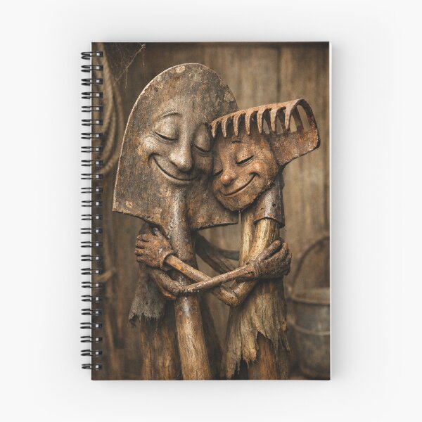 Item preview, Old Shovel and Rake Embracing designed and sold by CarolM.