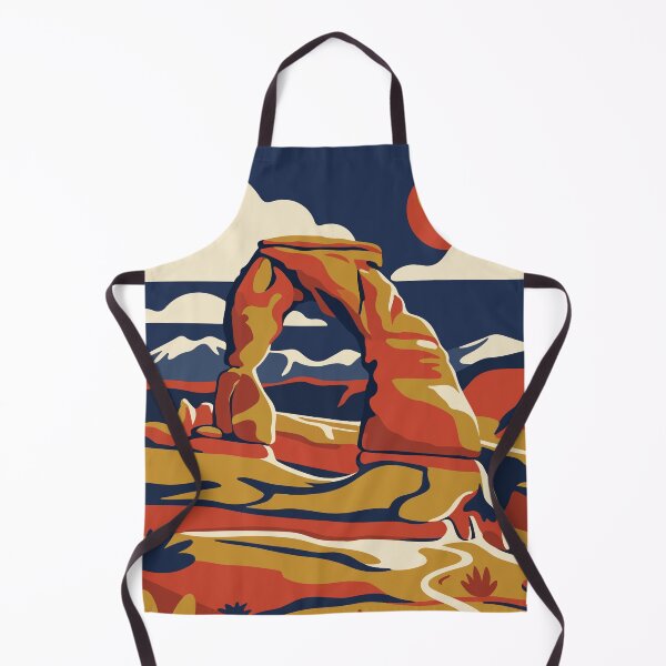 Item preview, Arches National Park USA Travel Vintage designed and sold by RareDeerArt.