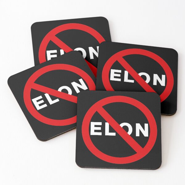 Item preview, No Elon designed and sold by NoThoughtsCat.