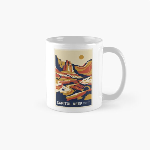 Item preview, Capitol Reef National Park USA Travel Vintage designed and sold by RareDeerArt.