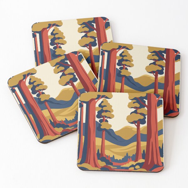 Item preview, Sequoia National Park USA Travel Vintage designed and sold by RareDeerArt.