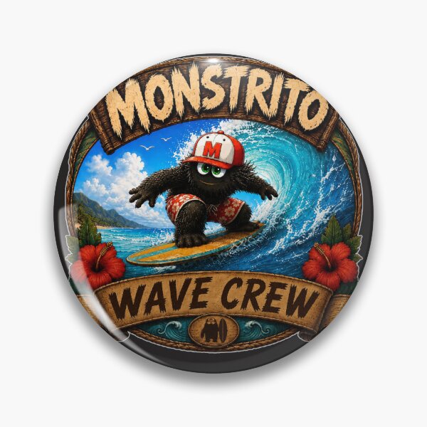 Item preview, MONSTER WAVE CREW designed and sold by MONSTRITO.