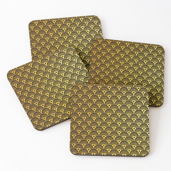 Item preview, Art Deco Golden Ombre Luxurious Elegant Retro Pattern designed and sold by DEC02.
