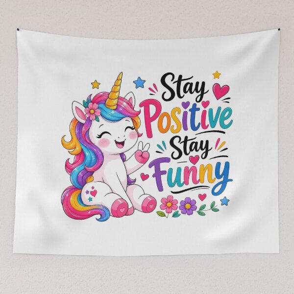 Item preview, Stay positive stay funny designed and sold by nimmitrends.