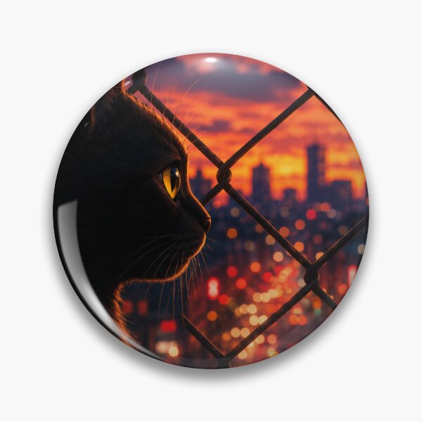 Item preview, Stray Alley Cat at Dusk designed and sold by Mindworx21.