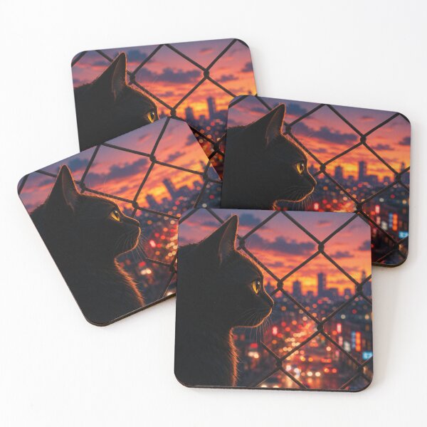 Item preview, Stray Alley Cat at Dusk designed and sold by Mindworx21.