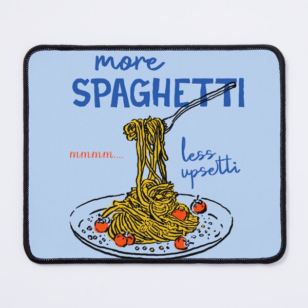 Item preview, Humor Art More Spaghetti Less Upsetti designed and sold by JonnaHurmerinta.