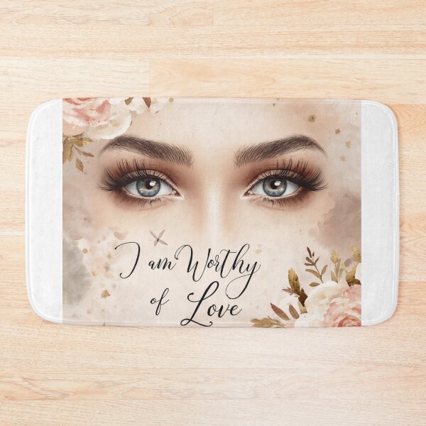 Item preview, I Am Worthy Of Love designed and sold by Fresh Starts.