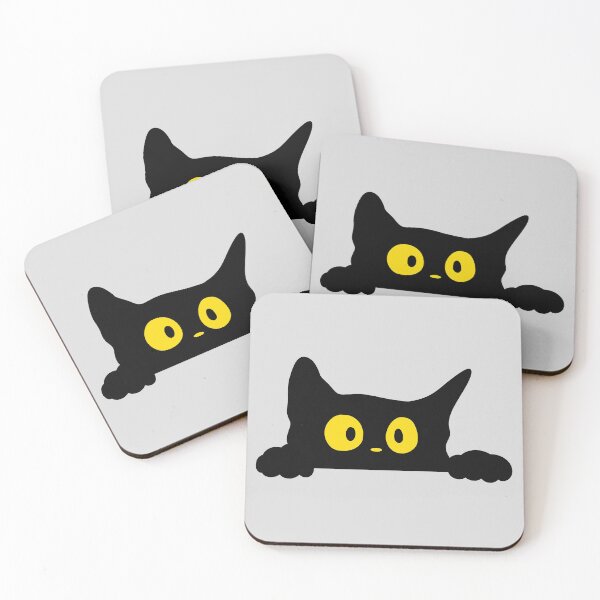 Item preview, Cute Black Cat designed and sold by Ashleigh David.