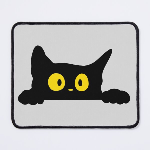 Item preview, Cute Black Cat designed and sold by Ashleigh David.