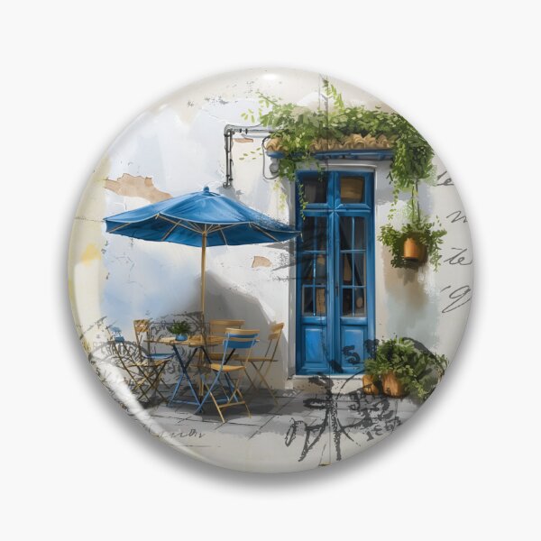Item preview, Summer Day In Beautiful Italy Retro Style designed and sold by JonnaHurmerinta.