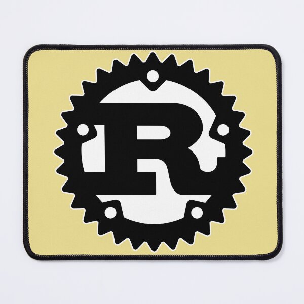 Item preview, RUST logo designed and sold by NoThoughtsCat.