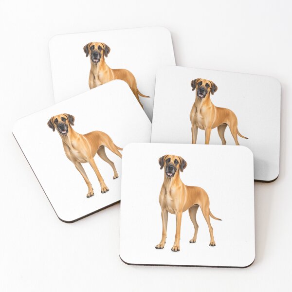 Item preview, Great Dane Fawn Tan Dog designed and sold by BackgroundND.