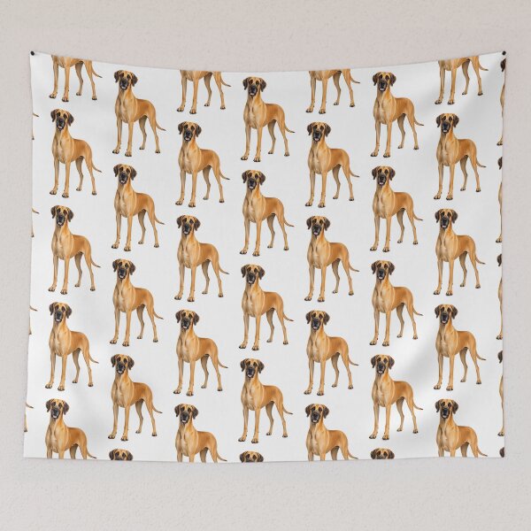 Item preview, Great Dane Fawn Tan Dog designed and sold by BackgroundND.