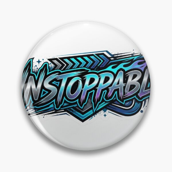 Item preview, UNSTOPPABLE - Electric Blue Graffiti Racing  designed and sold by MR4me.