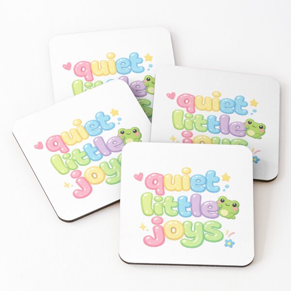 Item preview, Quiet Little Joys Frog Sticker | Cute Kawaii Cottagecore Happiness Gift designed and sold by Moss & Mellow.