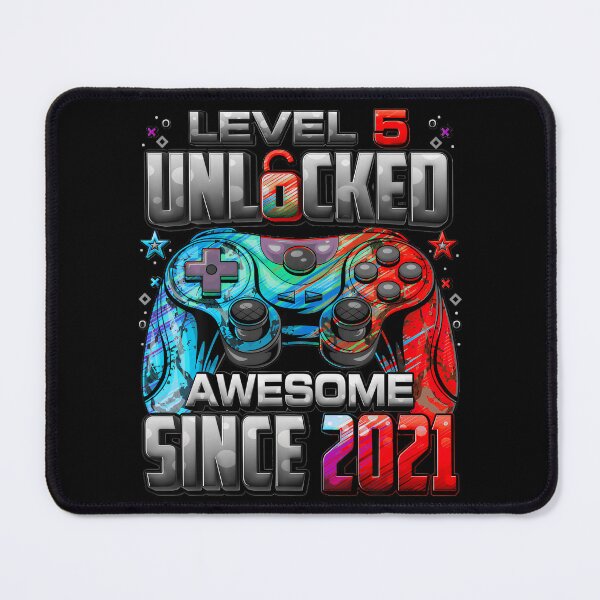 Item preview, Level 5 Unlocked Awesome Since 2021 designed and sold by Hugosploosh.