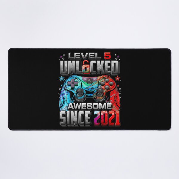 Item preview, Level 5 Unlocked Awesome Since 2021 designed and sold by Hugosploosh.