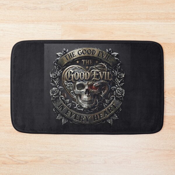 Item preview, Dual Skull Snake Heart Emblem designed and sold by Voodoo Store Paranormal Collections.