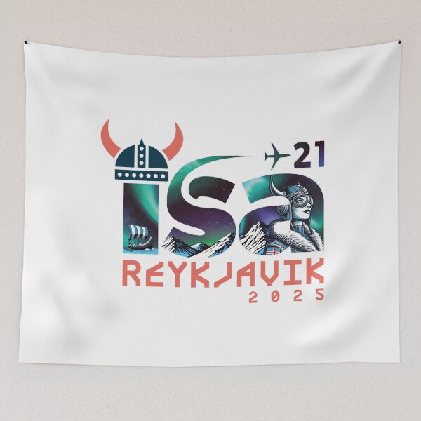 Item preview, conference logo with white outline designed and sold by UrbanGiftShop.