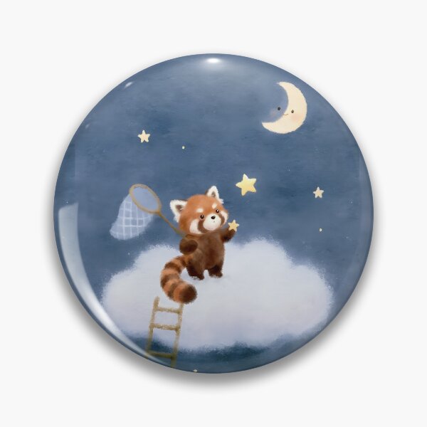 Item preview, Red panda touching the stars designed and sold by NoRandom.
