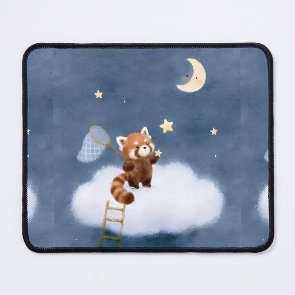 Item preview, Red panda touching the stars designed and sold by NoRandom.