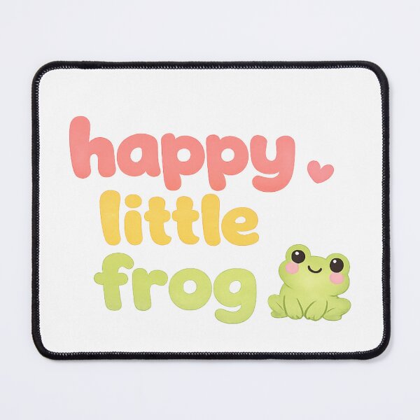Item preview, Happy Little Frog Sticker | Cute Kawaii Frog Lover Gift designed and sold by Moss & Mellow.