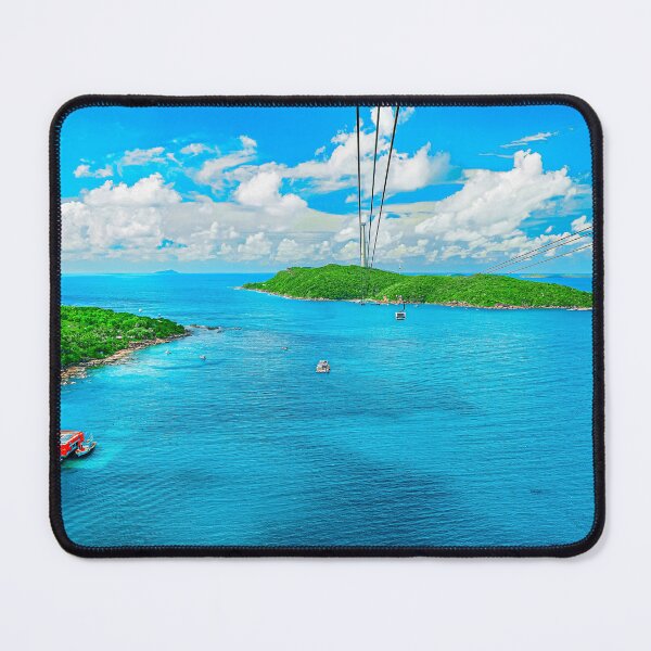 Item preview, Phu Quoc Cable Car Over Turquoise Sea designed and sold by Jomsunshine.