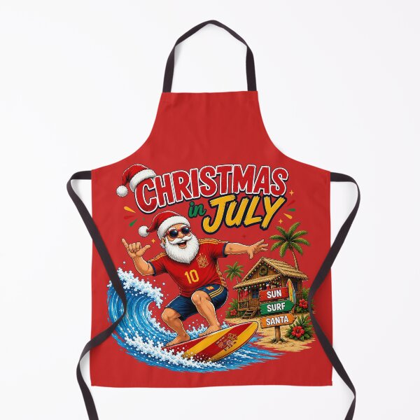 Item preview, Christmas In July Funny Santa Spain Champion 2026 Surfing designed and sold by OlakunleOloroz.
