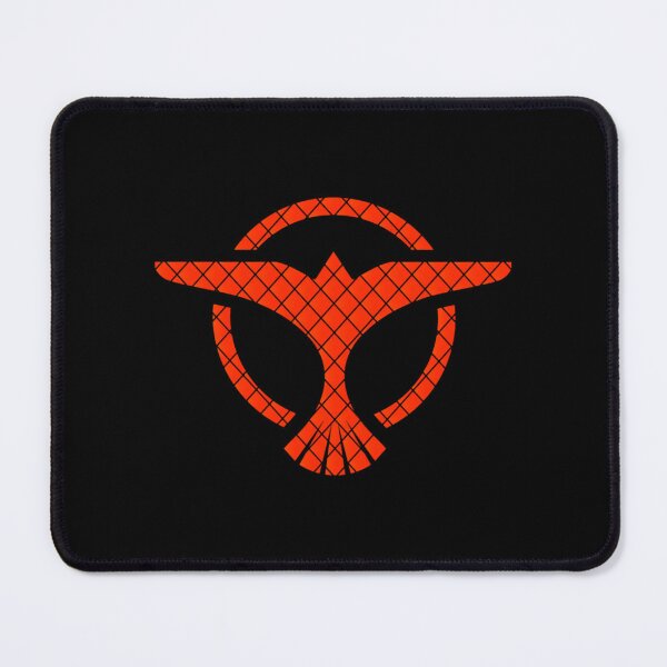 Item preview, best selling striped dj tiesto logo orange designed and sold by UrbanGiftShop.