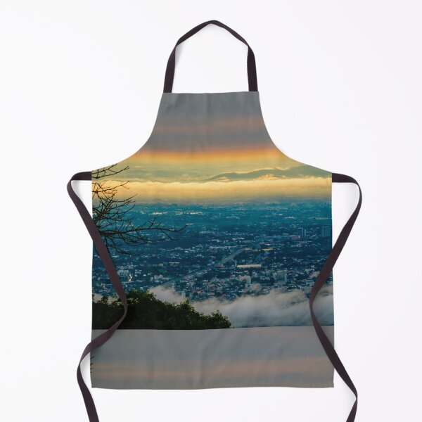 Item preview, Misty Sunrise Over Chiang Mai City designed and sold by Jomsunshine.