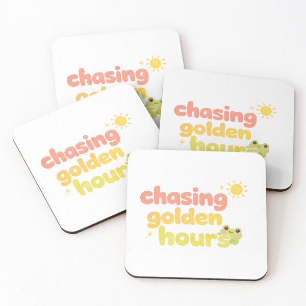 Item preview, Chasing Golden Hours Frog Sticker | Cute Nature Sunset Cottagecore Gift designed and sold by Moss & Mellow.